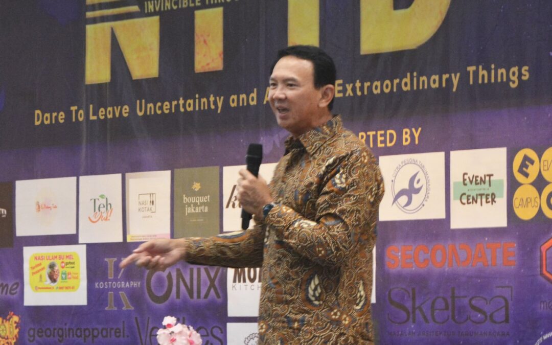 Ahok Pesan Mahasiswa Disiplin Persiapkan Diri Hadapi Tantangan