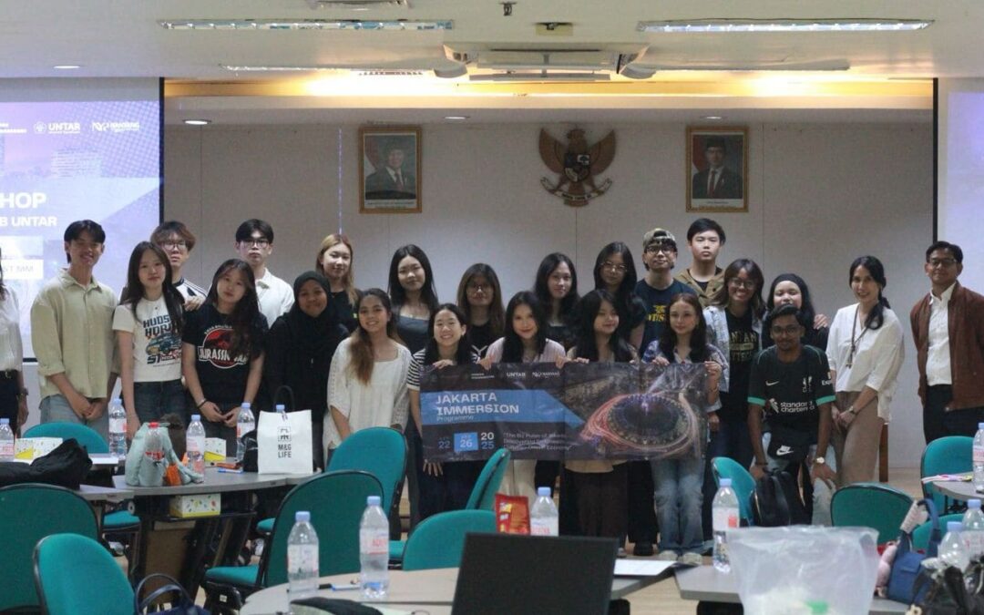 Jakarta Immersion Programme 2025:  Mahasiswa S1 Manajemen FEB Untar dan Nanyang Polytechnic Singapura Berkolaborasi Merancang Model Bisnis