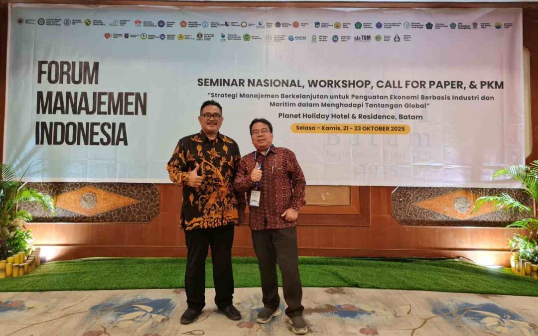 Forum Manajemen Indonesia (FMI) ke-17: Dosen Prodi S1 Manajemen Berpartisipasi dan Meraih Penghargaan Best Paper