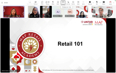 MAP Retail Academy Berbagi Wawasan Praktik Bisnis Ritel kepada Mahasiswa Prodi S1 Manajemen